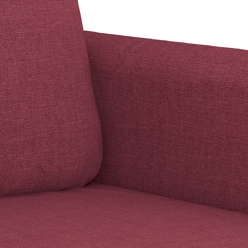 Sofa armchair, wine red, 60 cm, fabric
