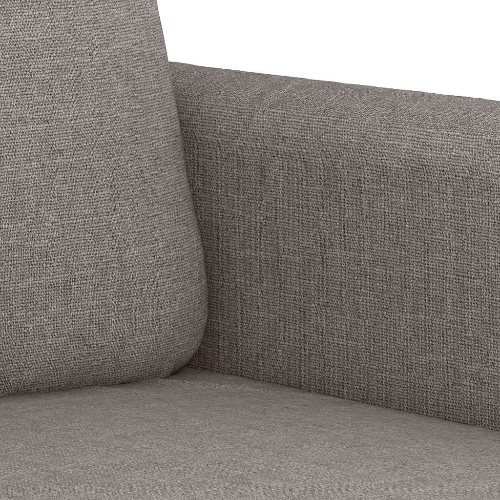 Sofa armchair, taupe grey, 60 cm, textile material