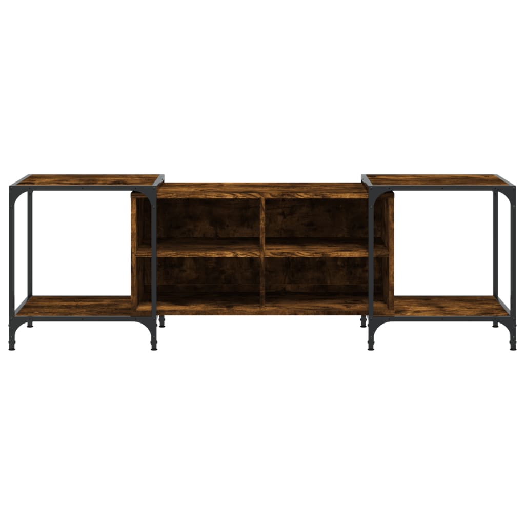 TV chest, smoky oak, 150x37x50 cm, composite wood
