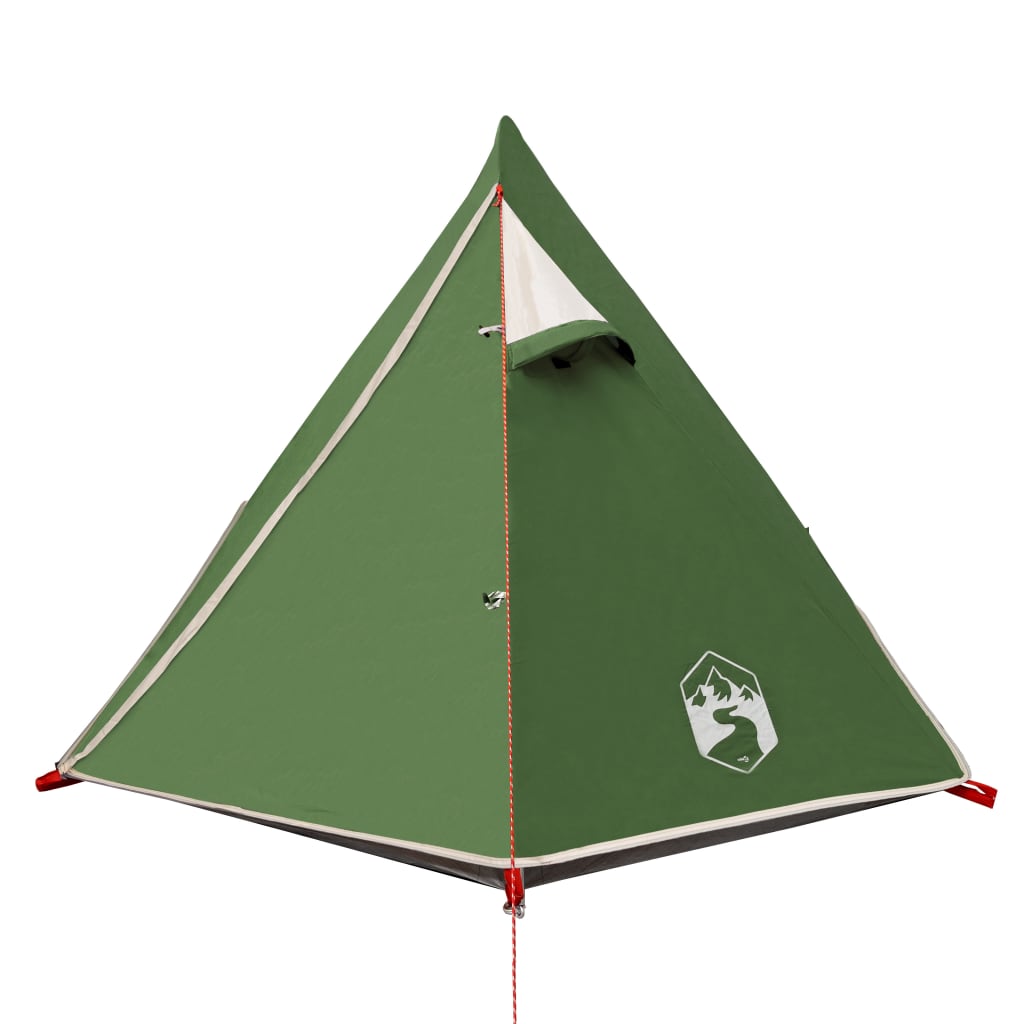 Camping tent 2 people, green, 267x154x117 cm, taffeta 185T