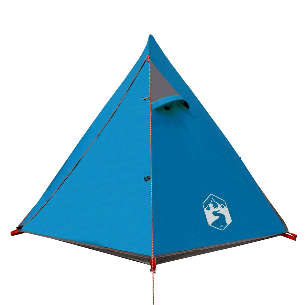 Camping tent 2 people blue, 267x154x117 cm, taffeta 185T