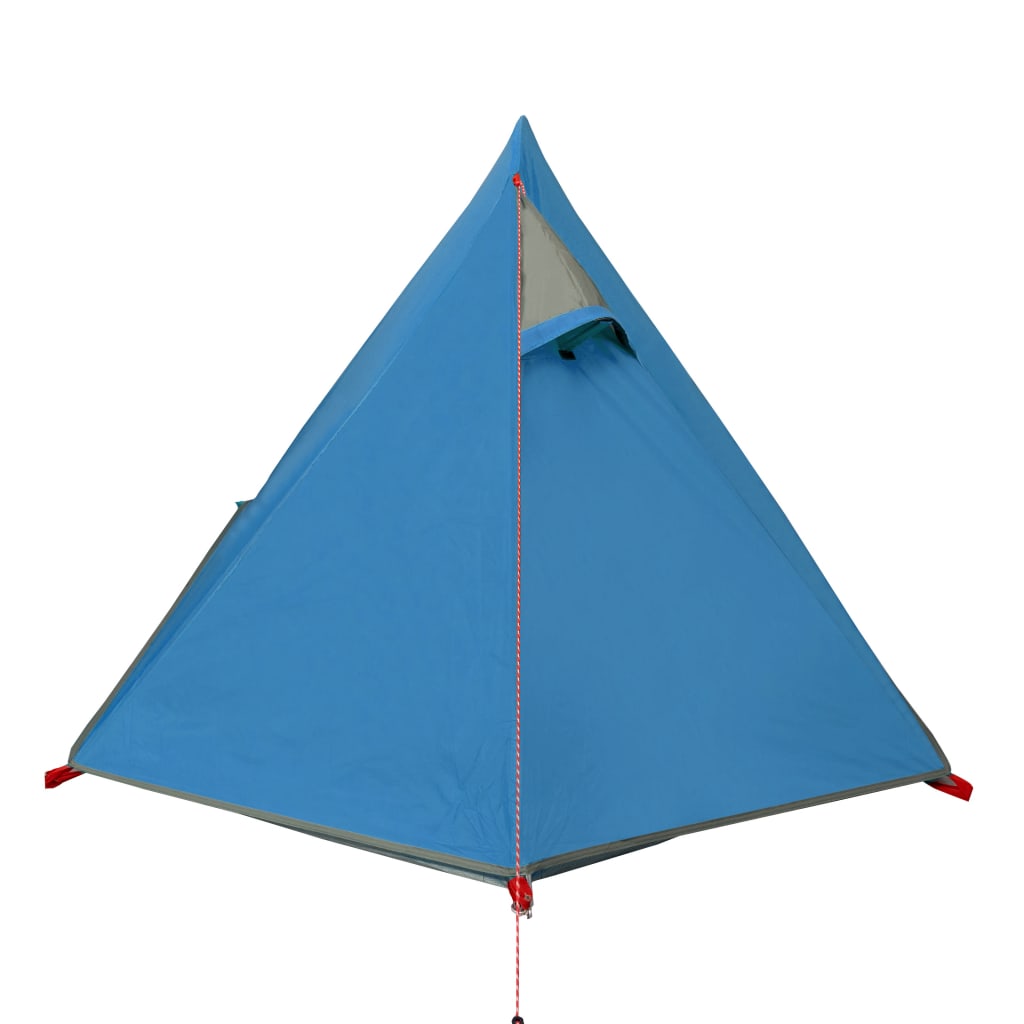 Camping tent 2 people blue, 267x154x117 cm, taffeta 185T