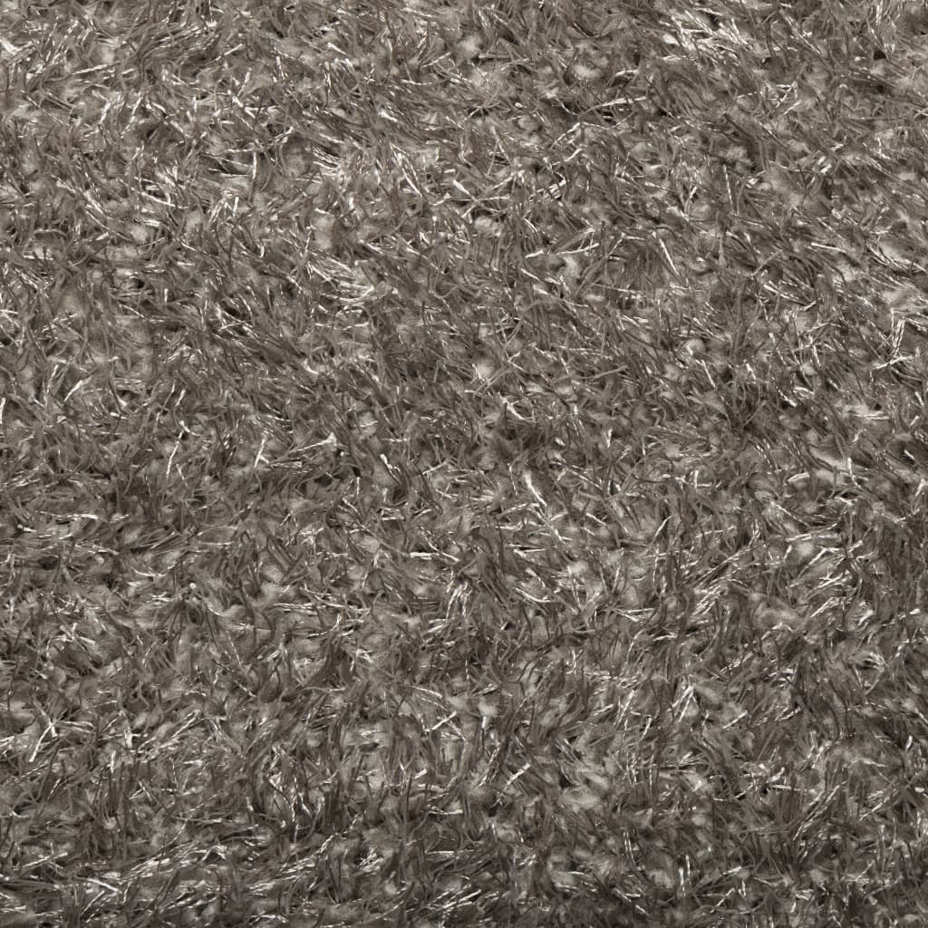 ISTAN carpet, with high threads, glossy appearance, gray, 120x170 cm