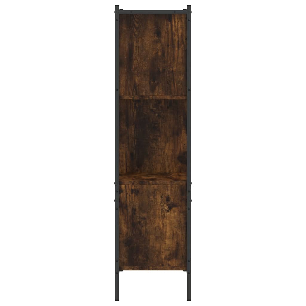 Bibliotecă, stejar fumuriu, 72x28x109 cm, lemn prelucrat