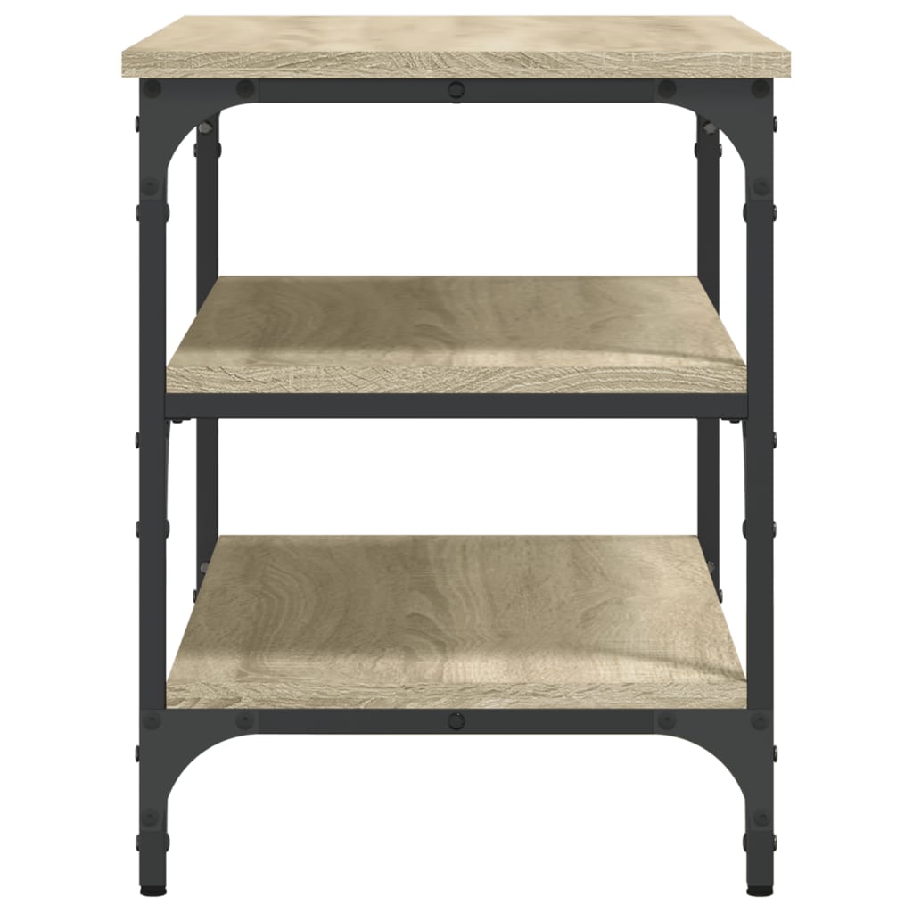 Bancă de pantofi, stejar sonoma, 70x38,5x49 cm, lemn prelucrat